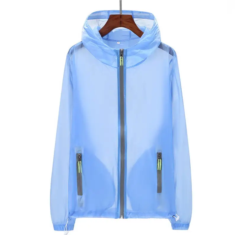 Orange Reflective Zipper Hoodie for Men Plus Size - Image 10