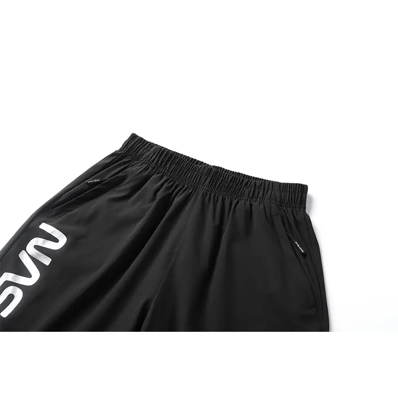 Men's Black NASA Joint Plus Size Shorts - Image 7