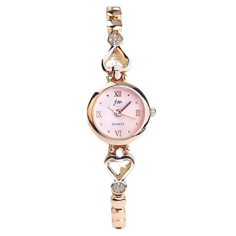 Fashion new watch women's steel strap student watch bracelet electronic fashion simple temperament quartz watch