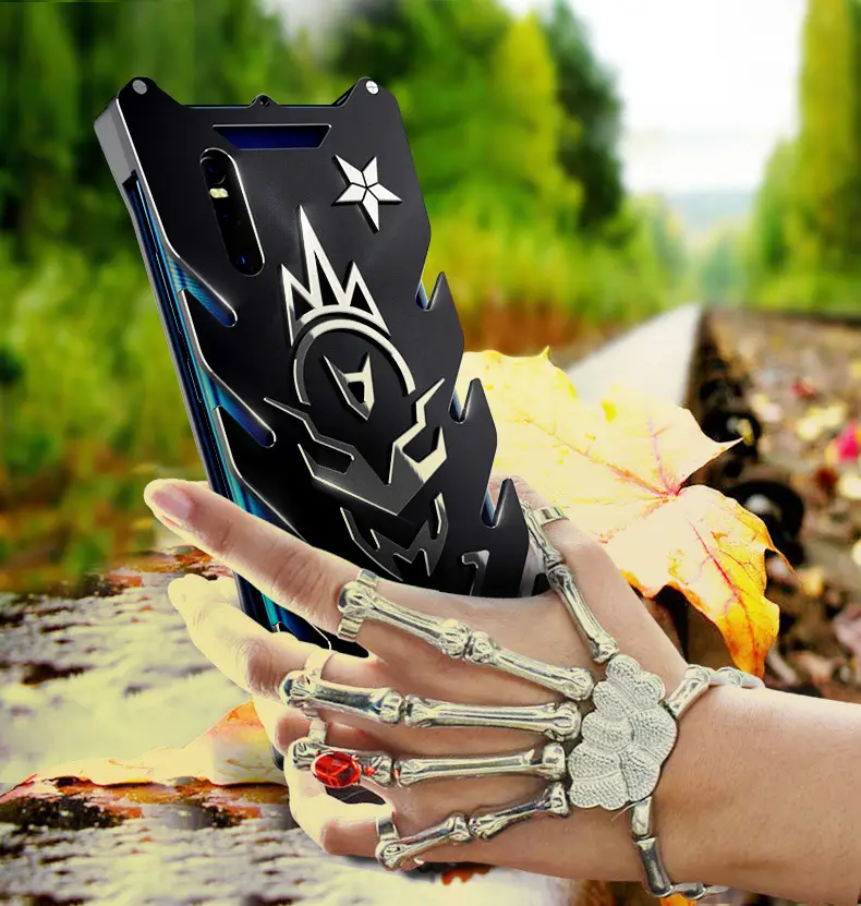 Metal Mobile Phone Case for Vivo X27 Drop Proof Creative Design - Image 3
