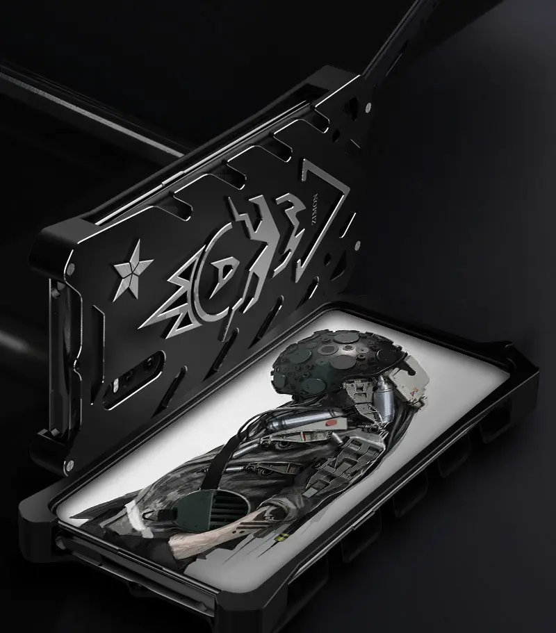Metal Mobile Phone Case for Vivo X27 Drop Proof Creative Design - Image 4
