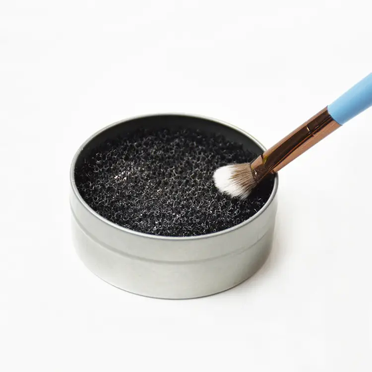 Portable Makeup Brush Cleaning Box for Eye Shadow - Image 8