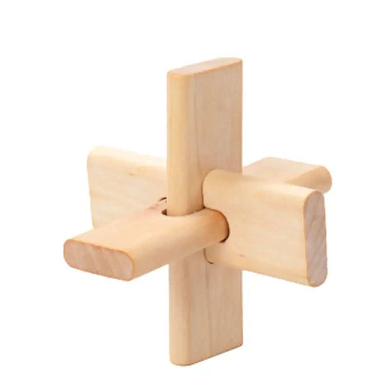 Wooden Kongming Lock Toy for Kids Educational Building Blocks - Image 19