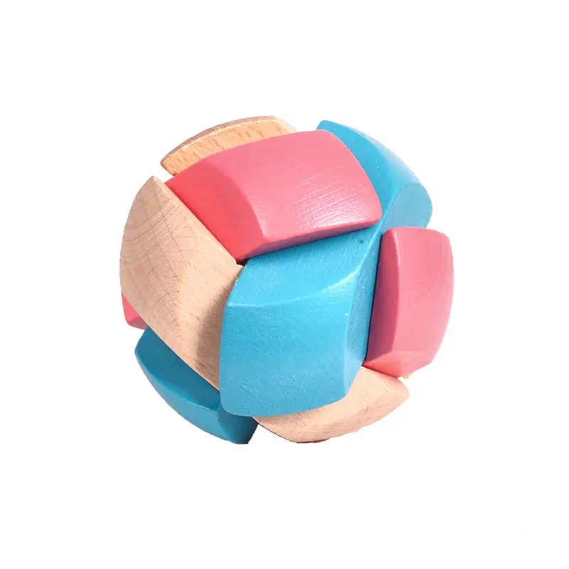 Wooden Kongming Lock Toy for Kids Educational Building Blocks - Image 41