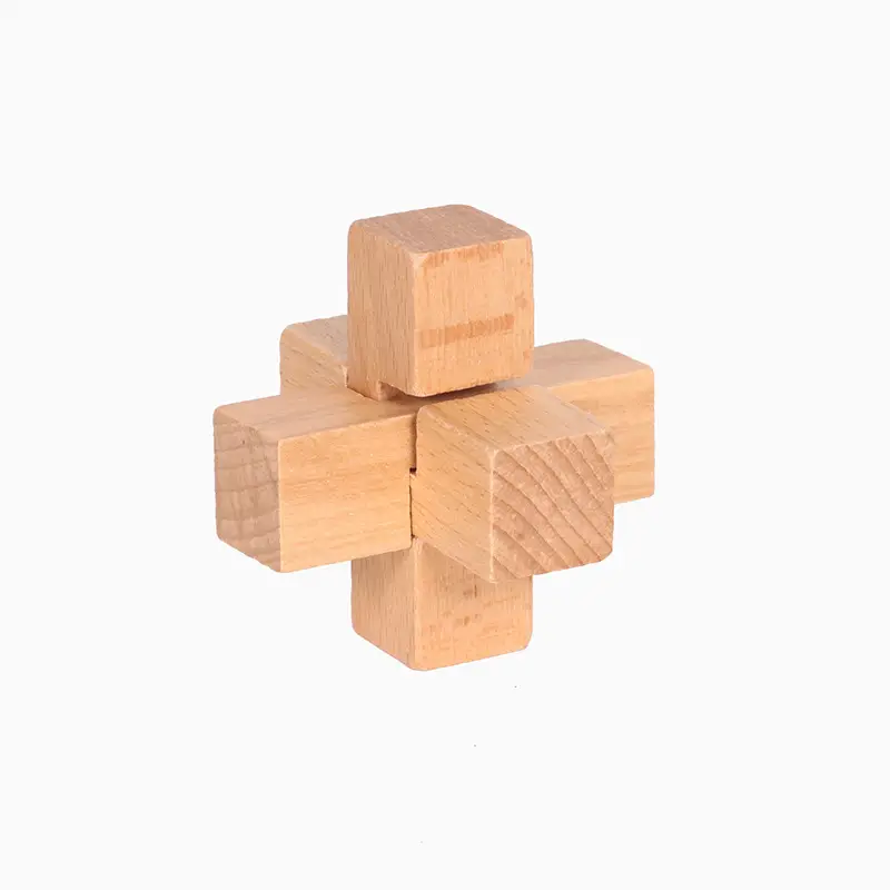 Wooden Kongming Lock Toy for Kids Educational Building Blocks - Image 47