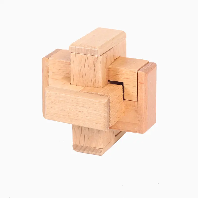 Wooden Kongming Lock Toy for Kids Educational Building Blocks - Image 58
