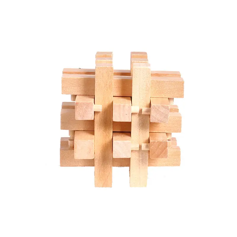 Wooden Kongming Lock Toy for Kids Educational Building Blocks - Image 60