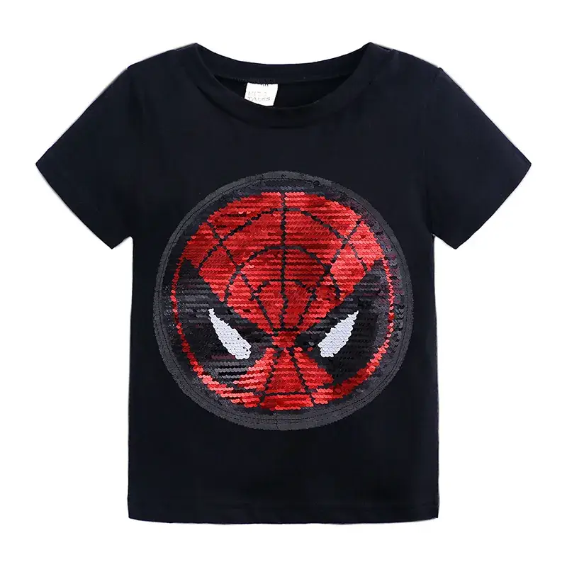 Children's Spiderman Color Changing T-Shirt White - Image 34
