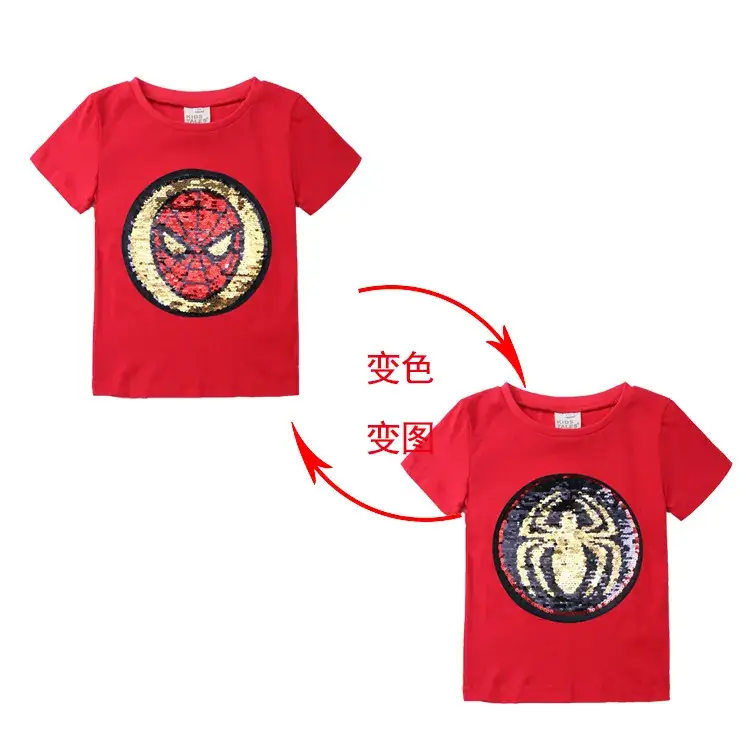 Children's Spiderman Color Changing T-Shirt White - Image 23