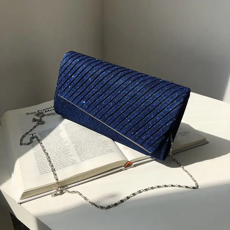 Shiny Women's Shoulder Crossbody Clutch Bag 2025