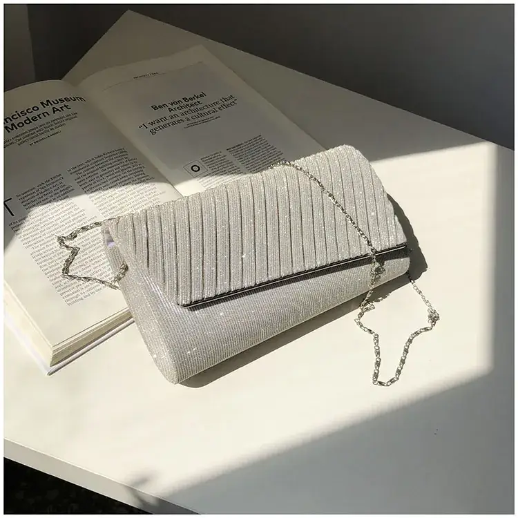 Shiny Women's Shoulder Crossbody Clutch Bag 2025