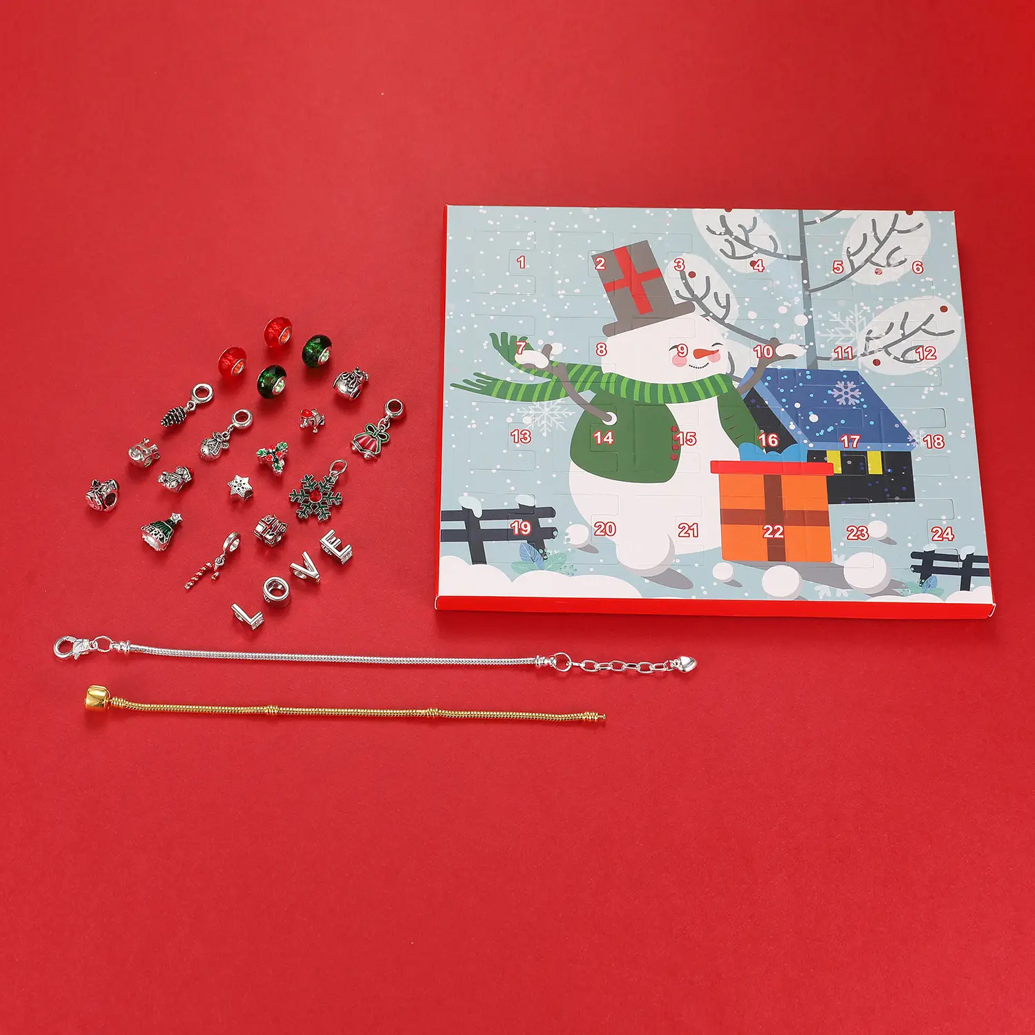 Christmas Ornament Box Set with Love Bracelet & Blind Box - Image 6