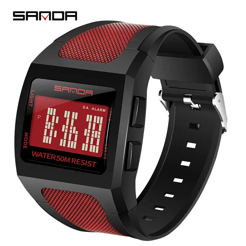 Sanda Digital Sports Watch for Men Women Waterproof - Image 4