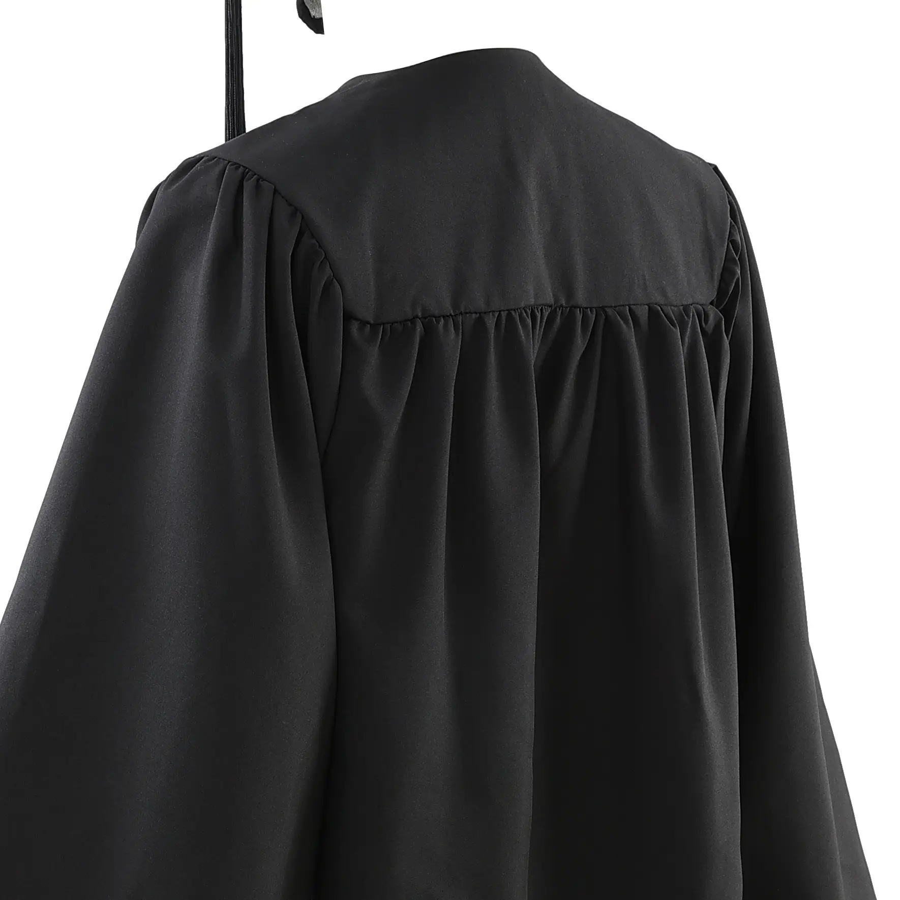 Red Bachelor's Gown Single Piece College Graduation Gown with Cap and Shawl — feature 31