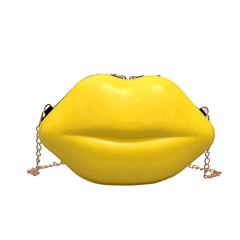 Red Lip Bag Crossbody Shoulder Bag for Girls - Image 2