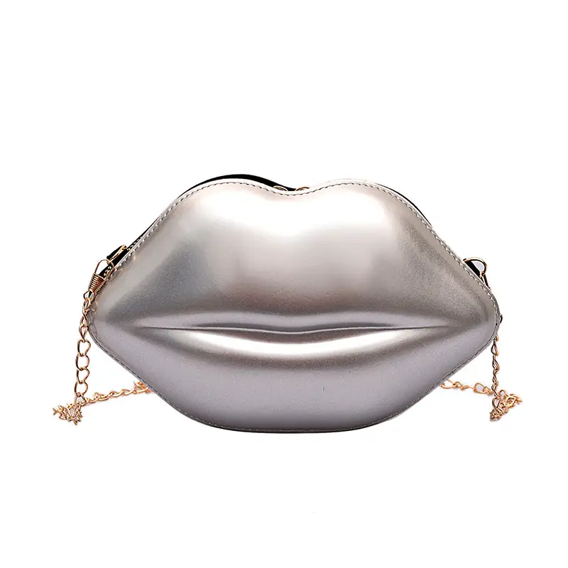 Red Lip Bag Crossbody Shoulder Bag for Girls - Image 6