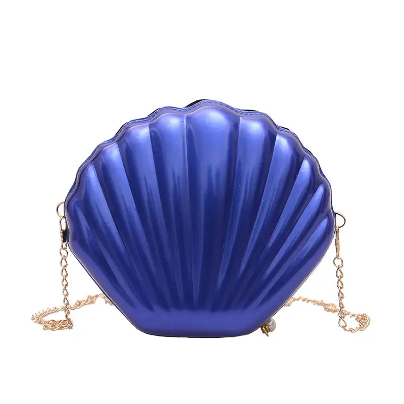 Yellow Shell Shoulder Bag for Women - Image 5