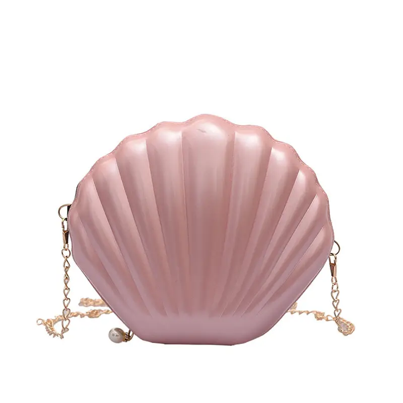 Yellow Shell Shoulder Bag for Women - Image 7