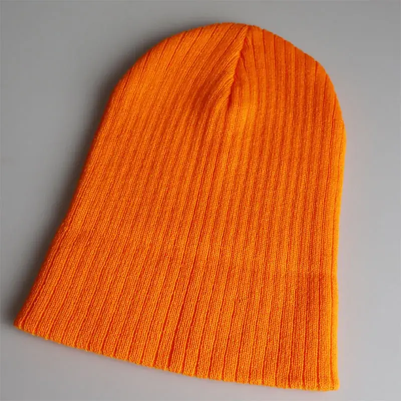 Red Knit Wool Hat for Men Women Winter - Image 13