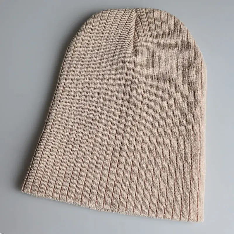 Red Knit Wool Hat for Men Women Winter - Image 7