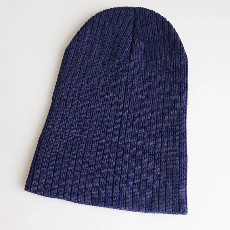 Red Knit Wool Hat for Men Women Winter - Image 4