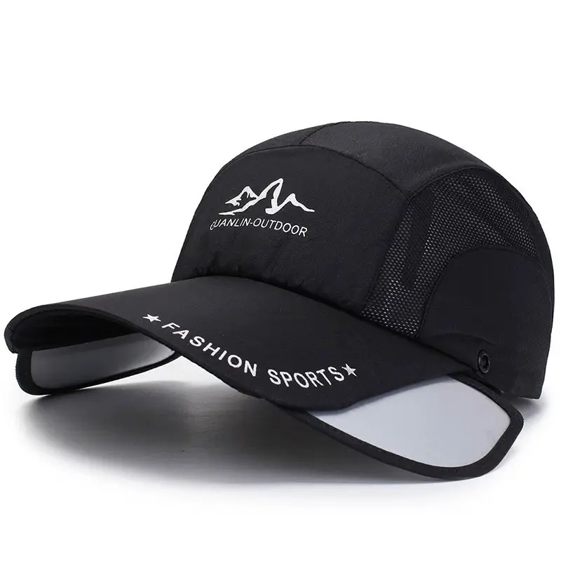 Blue Detachable Neck Sunscreen Cap for Men Women - Image 9