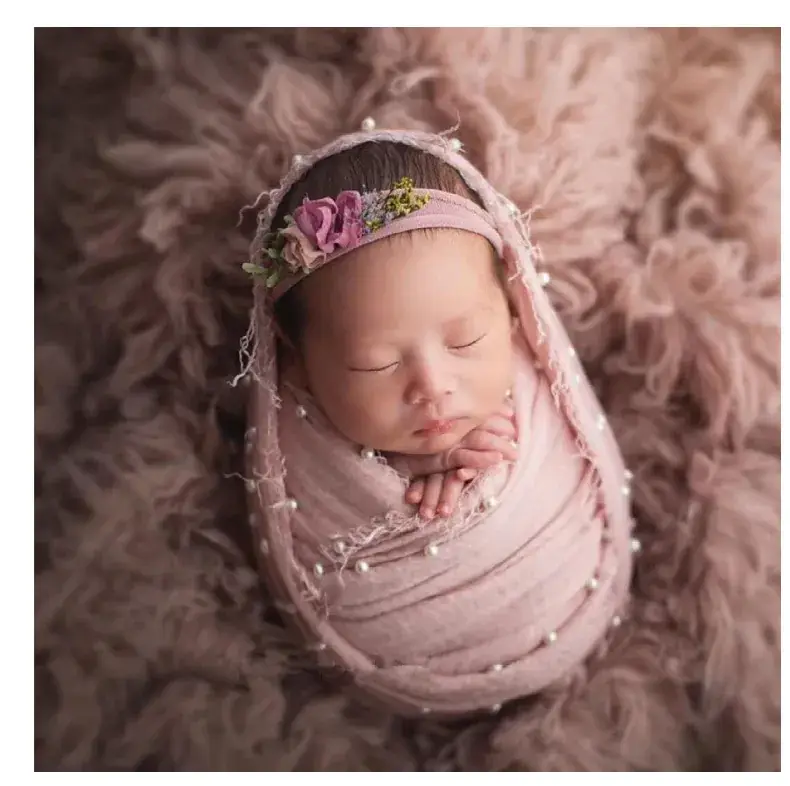 New Baby Photo Wrap Pink Pearl 395 — feature 9