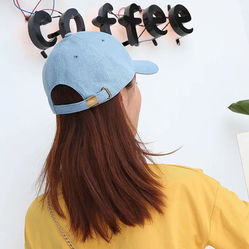 Blue Washed Peaked Cowboy Hat for Girls - Image 5