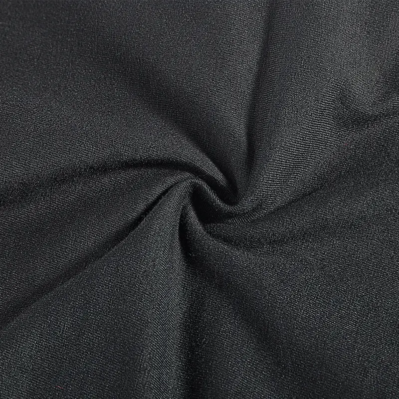 Black Backless Slim Fit Pure Cotton Women's Jumpsuit — feature 14