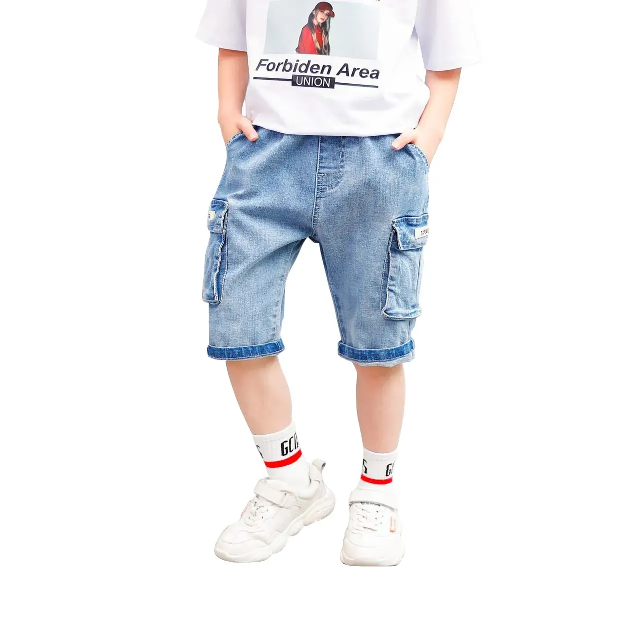 Boys Denim Shorts 2025 Summer New Style - Image 6