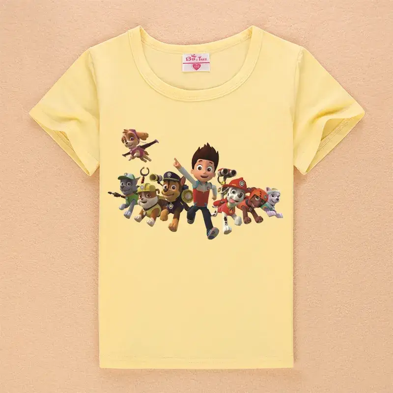 Blue Cartoon Kids T-Shirt for Boys Summer Wear - Image 6