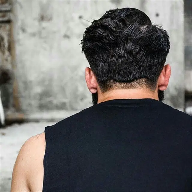 Men's Black I-Shaped Fitness Vest Sleeveless T-Shirt - Image 4