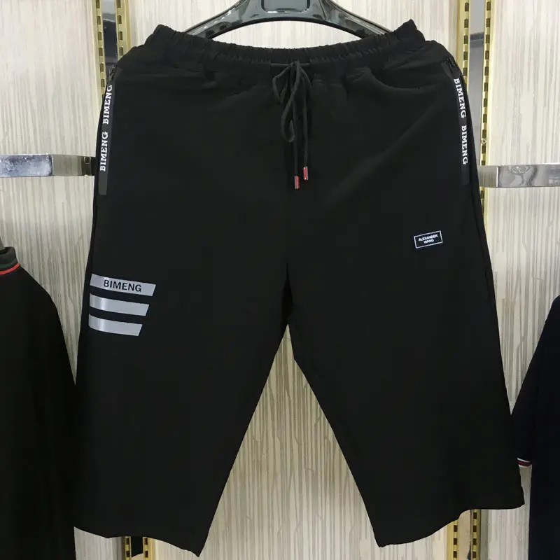 Bi Meng Black Sports Suit Plus Large Summer - Image 5