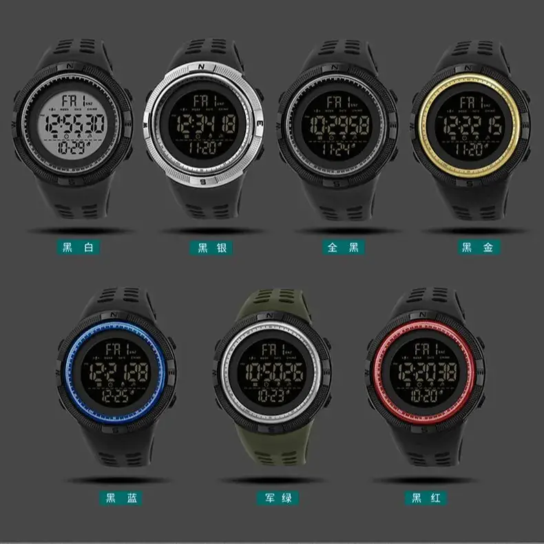 Sanda Boys Luminous Waterproof Male Watch - Image 10