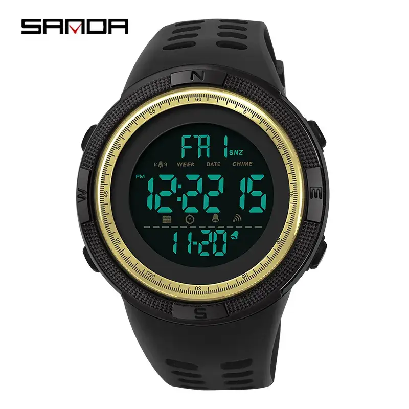 Sanda Boys Luminous Waterproof Male Watch - Image 11