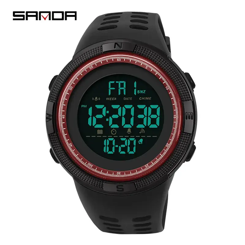 Sanda Boys Luminous Waterproof Male Watch - Image 7