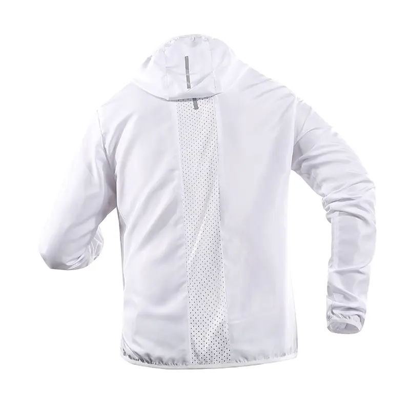 Men Windproof Hooded Sun Protection Suit Black - Image 5