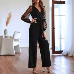 Striped Belted Jumpsuit Set for Women Summer Wear — feature 20