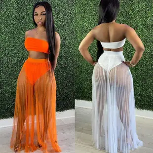 Striped Belted Jumpsuit Set for Women Summer Wear — feature 74