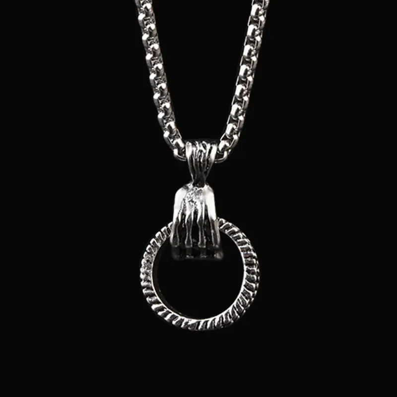 Titanium Buddha Pendant Necklace for Men Women - Image 10
