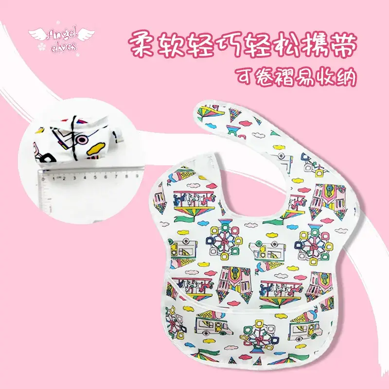 New Baby Bibs with Animal Prints Waterproof Polyester - Image 13