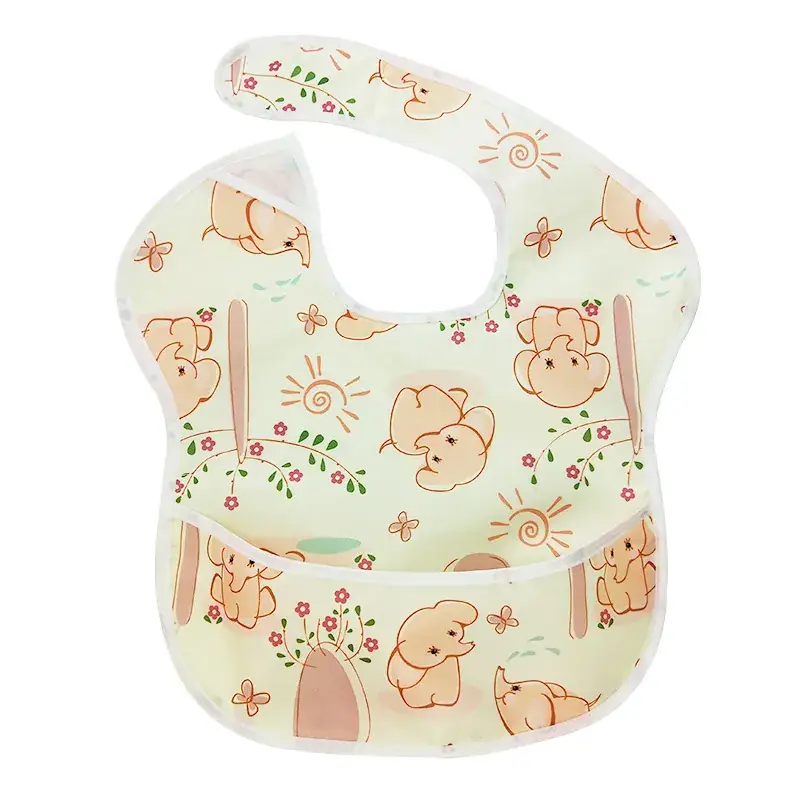 New Baby Bibs with Animal Prints Waterproof Polyester - Image 10