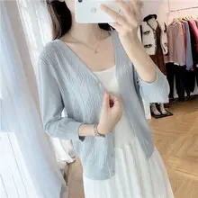 2023 Linen Knitted Hooded Sunscreen Shawl Women — feature 7