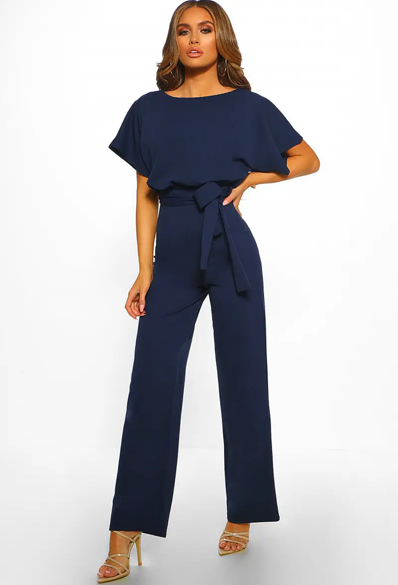 Red Button Lace-Up 2-Piece Women's Set - Image 6
