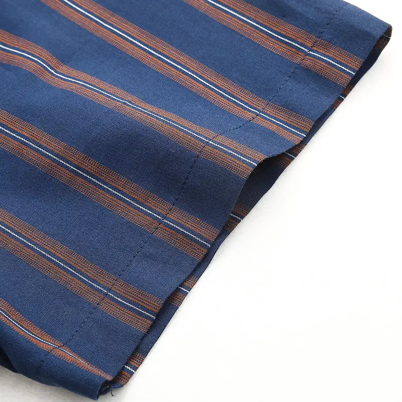 Men's 2020 Stripe Cotton Shirt Large Plus Size - Image 7