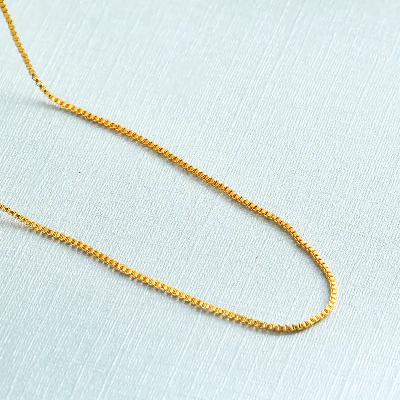 Korean Gold Plated Snake Bone Clavicle Chain for Women - Image 12