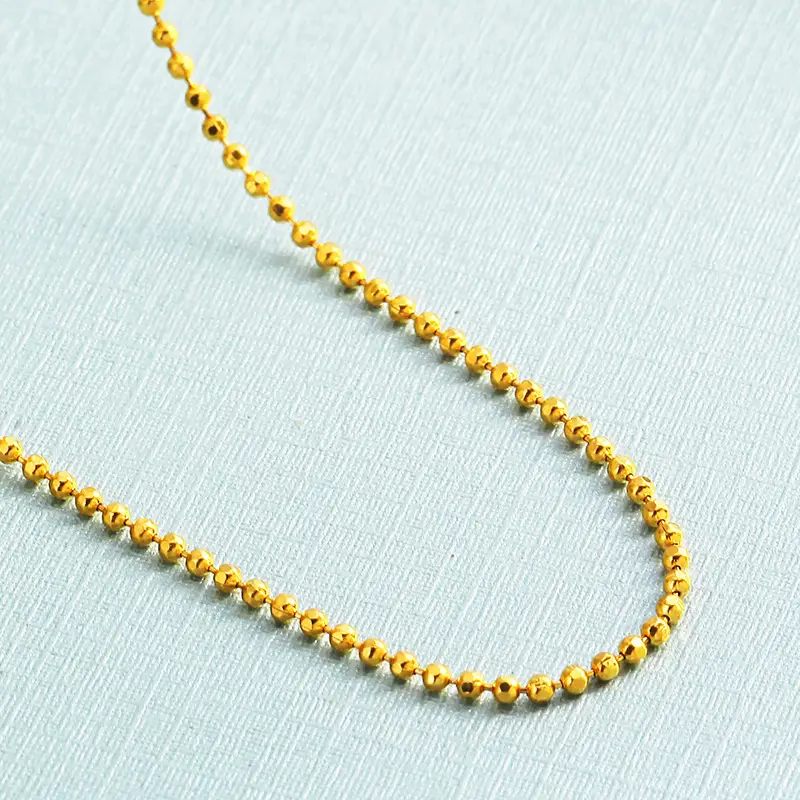 Korean Gold Plated Snake Bone Clavicle Chain for Women - Image 10