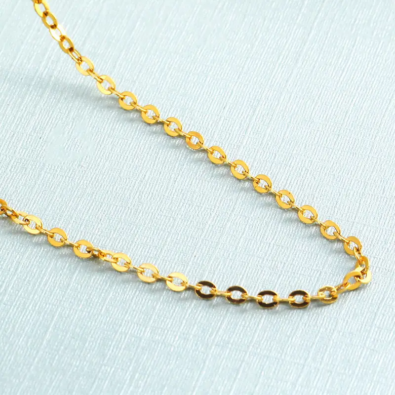 Korean Gold Plated Snake Bone Clavicle Chain for Women - Image 8