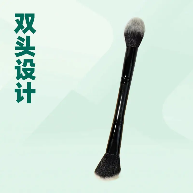 Double-Ended Contouring Brush Set for Makeup