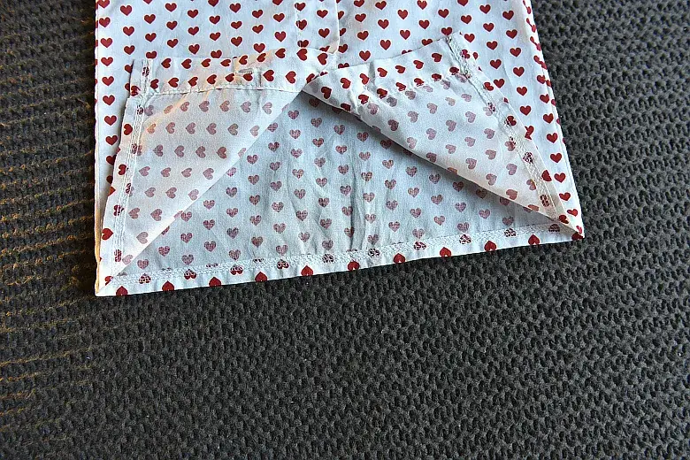 Girls' Red Polka Dot Summer Suit with Pleated Skirt — feature 19